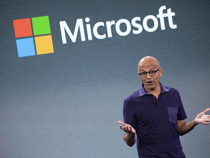 Microsoft-Chef Satya Nadella (Archivfoto).