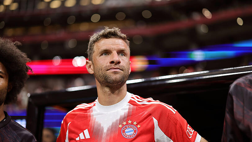 Sein letztes Spiel im Bayern-Trikot: Thomas Müller im Viertelfinale der Klub-WM gegen Paris St. Germain.