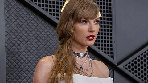 Taylor Swift kann ihr Glück offenbar nicht fassen.