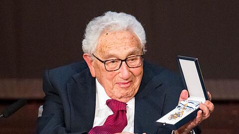 Seinen 100. Geburtstag feierte Henry Kissinger in seiner Geburtsstadt F&uuml;rth - nun soll hier eine neue Stiftung zu seinen Ehren entstehen. (Archivbild)
