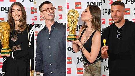 In M&uuml;nchen haben die Promis bei der "LEGO Arena Show" den deutschen WM-Auftakt gefeiert.