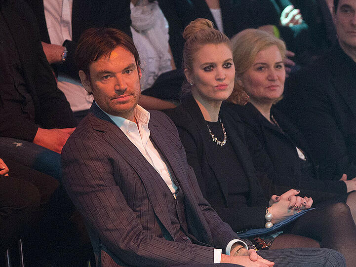 "Rock'n'Roll-Pärchen": Whitney Sudler-Smith und Larissa Marolt im April 2014 bei "Let's Dance"