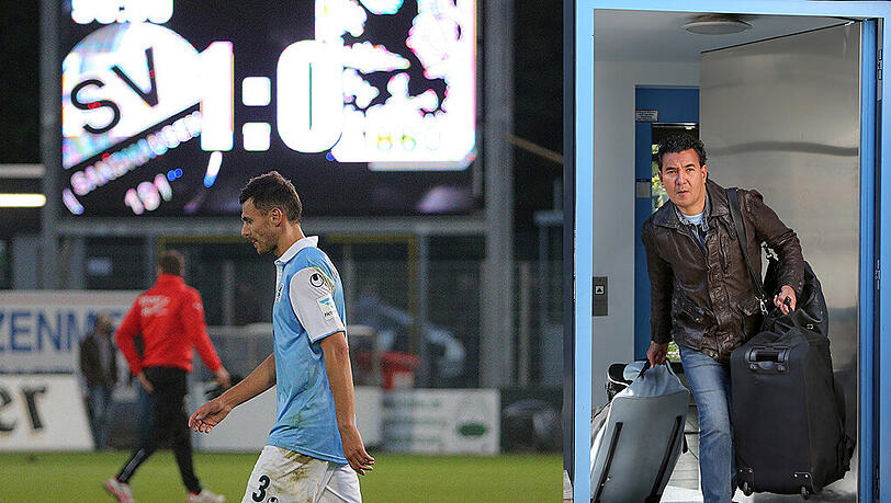 Für Ricardo Moniz wurde nach der 0:1-Pleite im Hinspiel entlassen. Für Ricardo Moniz wurde nach der 0:1-Pleite im Hinspiel entlassen.