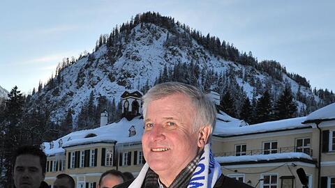 Horst Seehofer bei der Klausur der CSU-Landesgruppe in Wildbad Kreuth