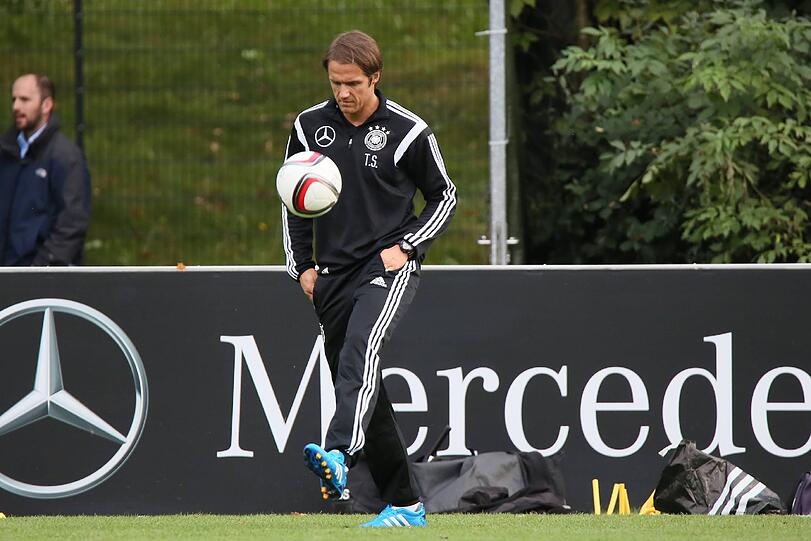 Die Bilder vom ersten DFB-Training vor den EM-Qualifikationsspielen.