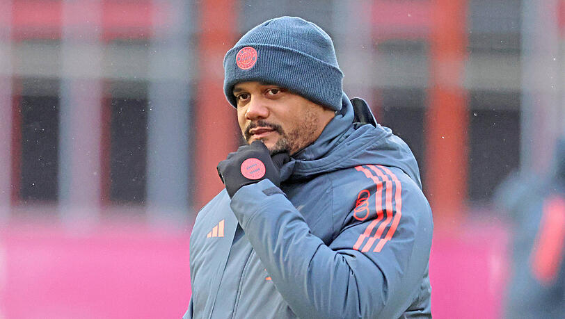 Trainer des FC Bayern: Vincent Kompany. Trainer des FC Bayern: Vincent Kompany.