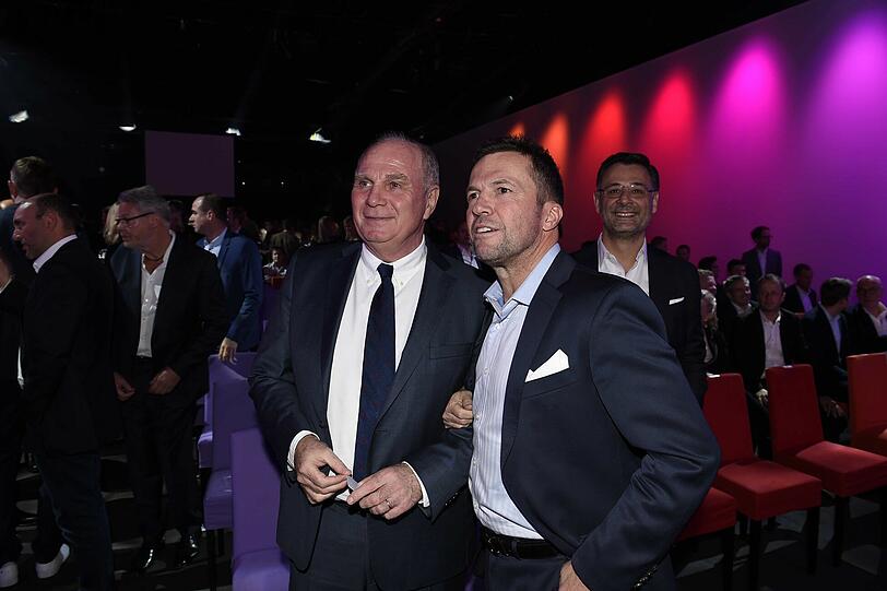 Uli Hoeneß und Lothar Matthäus.