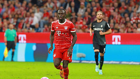Sadio Mané überzeugt auch gegen Freiburg.