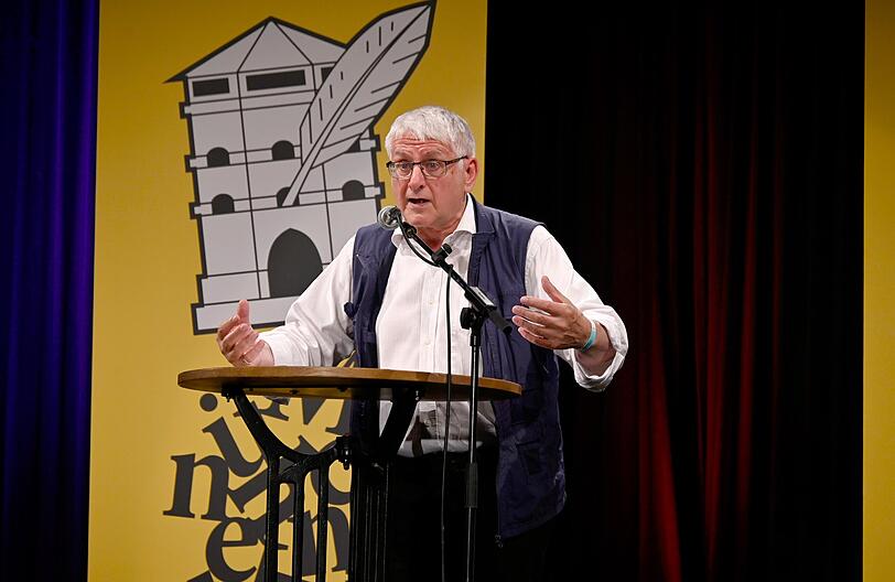 Josef Wittmann bei seiner Rede