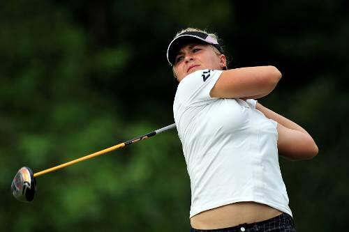 Deutschlands beste Golferin: Martina Eberl.