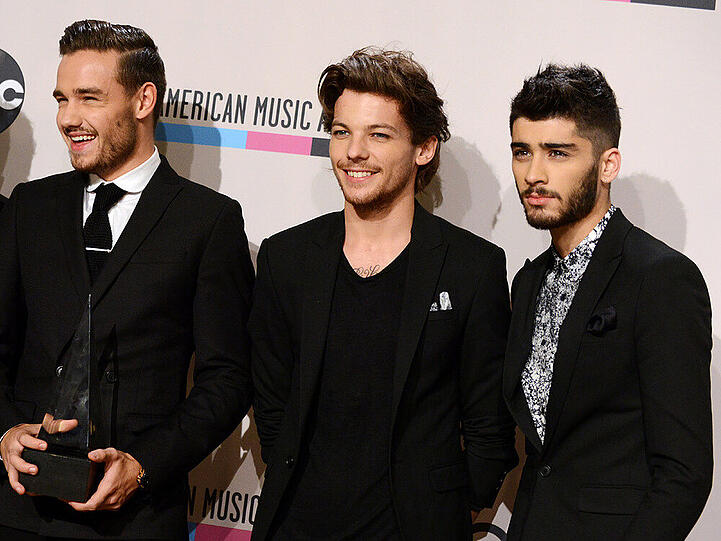 Zwischen den ehemaligen Band-Kollegen Zayn Malik (re.) und Louis Tomlinson tobt ein erbitterter Twitter-Streit