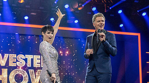 "Die Silvestershow mit Jörg Pilawa": Francine Jordi und Jörg Pilawa feiern den Jahreswechsel gemeinsam mit zahlreichen Stars