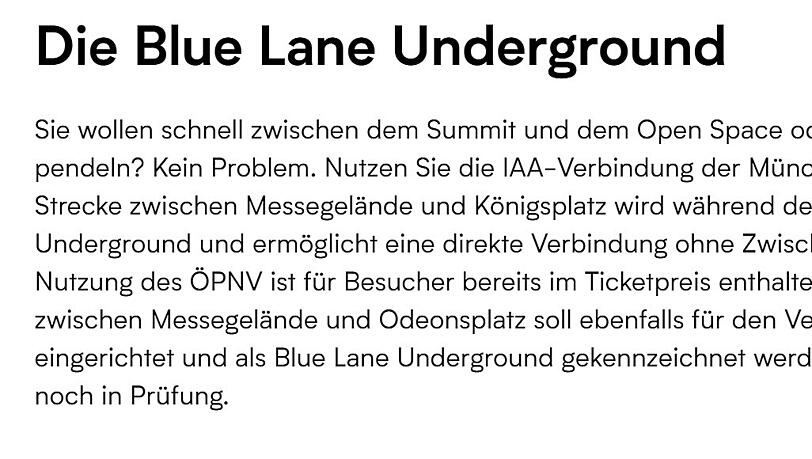 Eine U-Bahn ohne Zwischenhalte, das wäre schon was... Eine U-Bahn ohne Zwischenhalte, das wäre schon was...