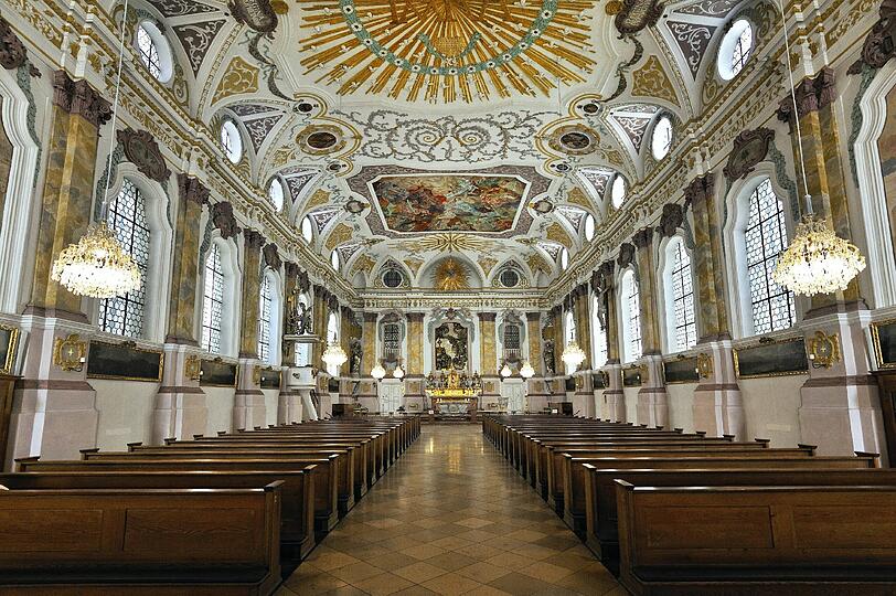 Der Bürgersaal in München.