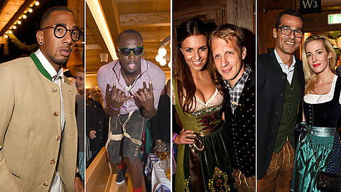 Bier, Party und heiße Flirts- am Samstagabend war auf der Wiesn einiges geboten: Jerome Boateng, Usain Bolt, Laura Wontorra, Oliver Pocher und viele mehr feierten ausgelassen in den Zelten. Klicken Sie sich durch unsere Bilderstrecke.