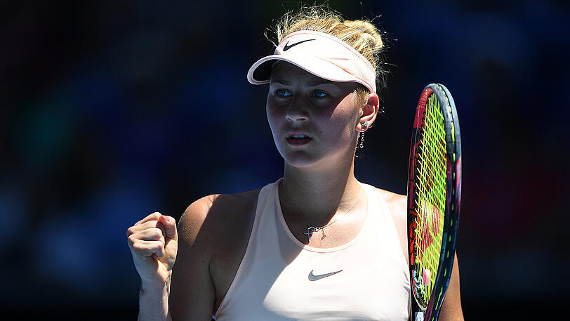 Marta Kostjuk, Die Nummer 521 der Weltrangliste, setzte sich am Mittwoch in Melbourne gegen die australische Wildcard-Starterin Olivia Rogowska 6:3, 7:5 durch.