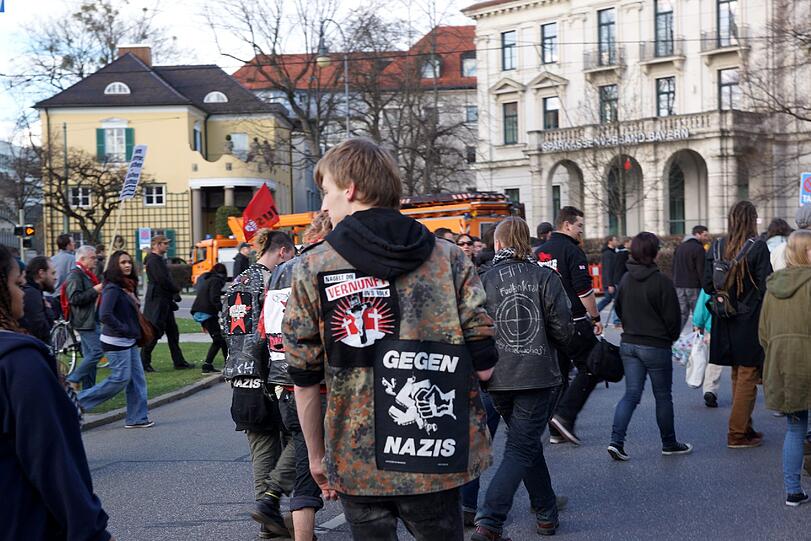 Demo gegen Nazi-Terror - die Bilder