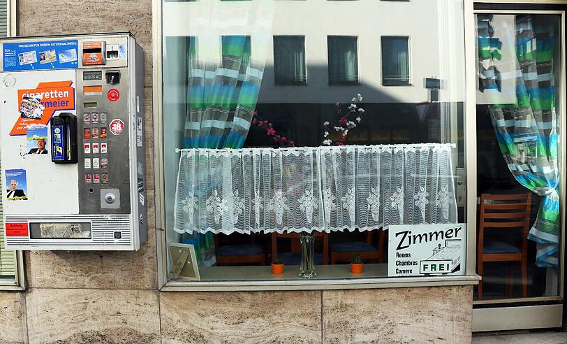 Hier ist ein Zimmer frei.