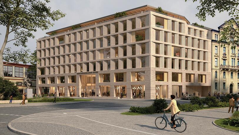 So soll der sechsgeschossige Neubau werden.