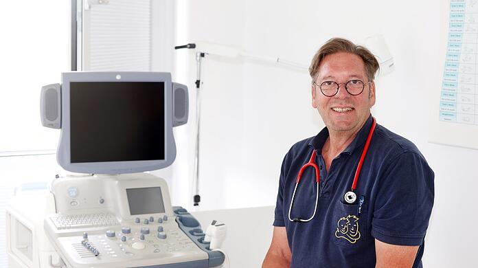 Mathias Wendeborn hat nach über 20 Jahren seine eigene Praxis in Gern aufgeben und arbeitet jetzt als Kinderarzt in der Messestadt Riem.