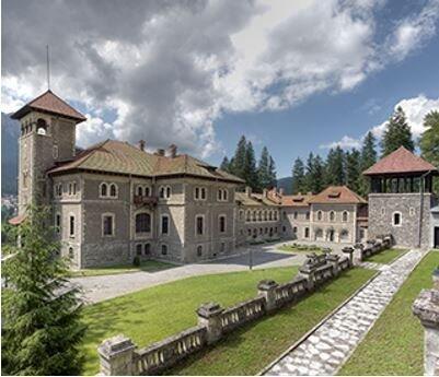 Schloss Castelul Cantacuzino kennen Fans aus "Wednesday".