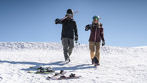 Skibergsteigen wird immer beliebter - die besten Skitouren entlang einer Pisten findet man am Götschen, Rossfeld, Jenner und Hirscheck.