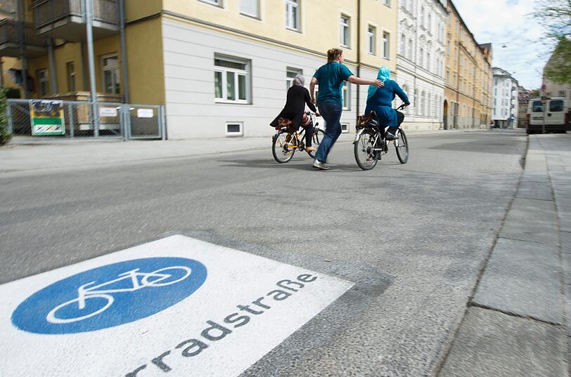 Auf dem Fahrrad ins Leben: Die Bilder.