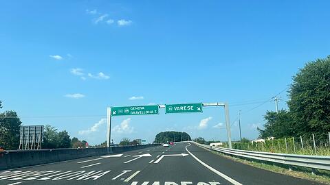 Italien nimmt f&uuml;r sich in Anspruch, die &auml;lteste Autobahn der Welt zu besitzen: die Strecke zwischen Mailand und Varese. (Archivbild)