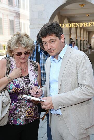 Fritz KarlProminente aus der Film- und Fernsehbranche besuchen das "Get Together" des ZDF im Rahmen der Filmfestspiele.