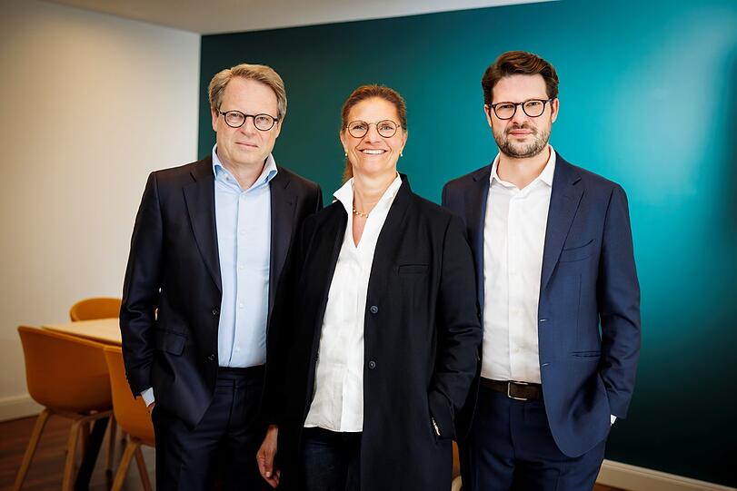 Andreas Schessl, Dea von Zychlinski-Schessl und Nepomuk Schessl.