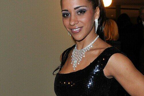 Nadja Benaissa bei der Aids-Gala in Berlin
