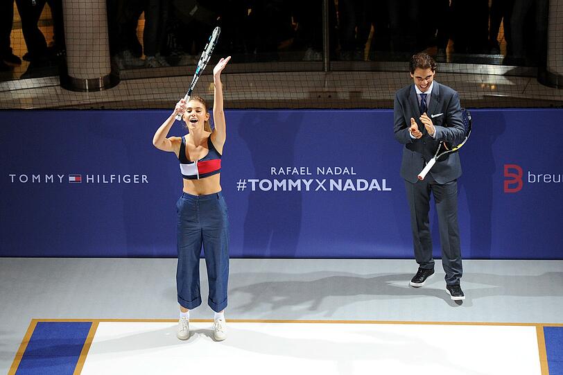 Schönes Doppel: Stefanie Giesinger und Rafael Nadal