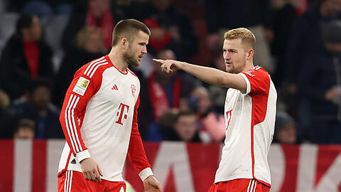 Starkes Duo beim FC Bayern: Eric Dier und Matthijs de Ligt (r.).