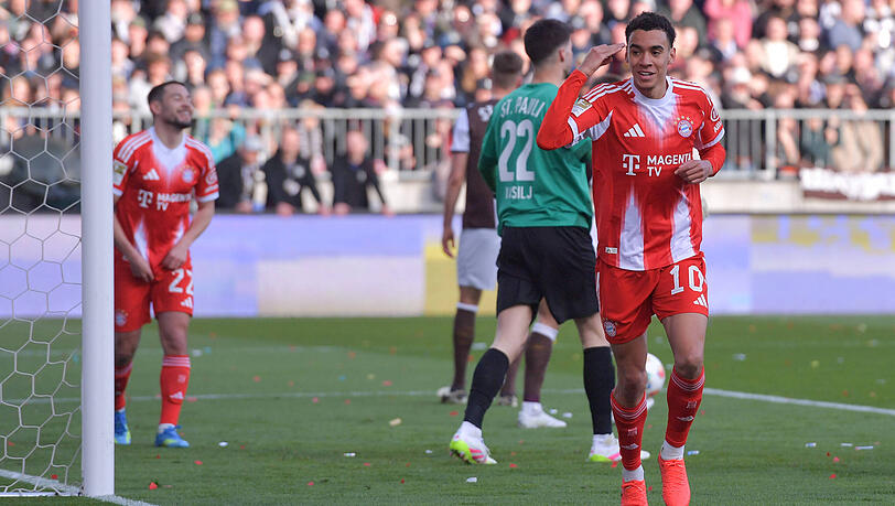 Torsch&uuml;tze gegen St. Pauli: Musiala.