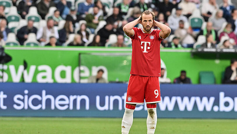 Verschoss gegen Wolfsburg einen Strafstoß: Harry Kane. Verschoss gegen Wolfsburg einen Strafstoß: Harry Kane.