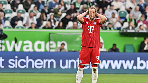 Verschoss gegen Wolfsburg einen Strafsto&szlig;: Harry Kane.