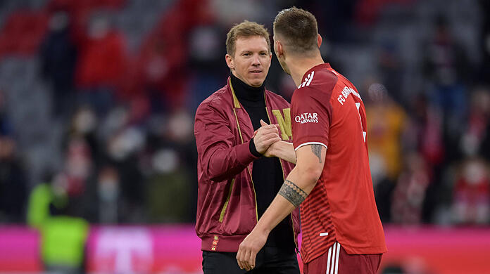 Julian Nagelsmann und Niklas Süle kennen sich bereits seit Jahren - im Sommer trennen sich die Wege wieder.