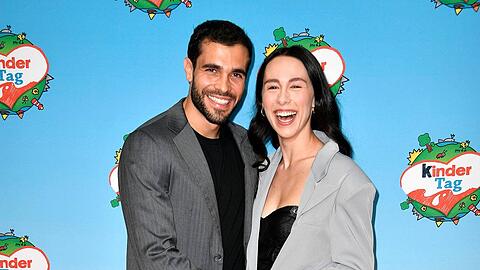 Aurora Ramazzotti und Goffredo Cerza sind seit 2017 zusammen, vor sechs Monaten kam ihr erstes Kind zur Welt.