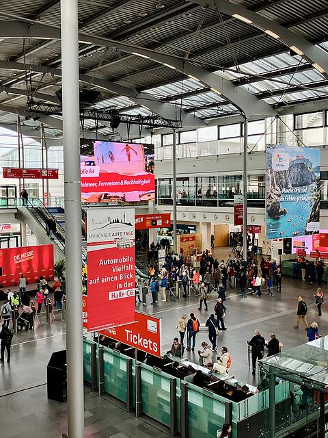 Vom 18. bis 22. Februar findet die "Free" auf dem Messegel&auml;nde in Riem statt.