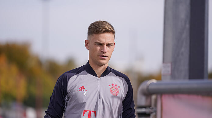 Joshua Kimmich arbeitet derzeit für sein Comeback.