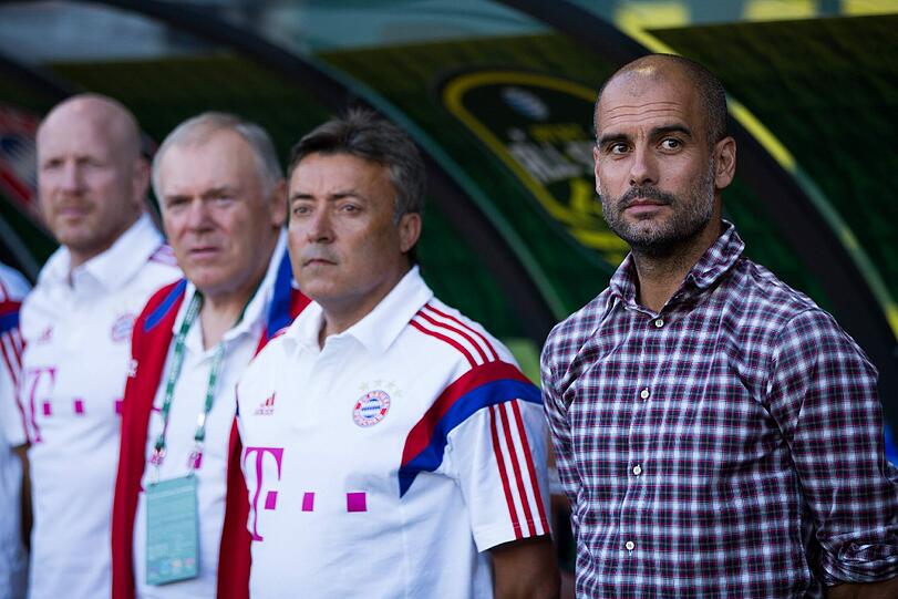 Bilder vom Testspiel gegen die MLS-Auswahl in Portland.