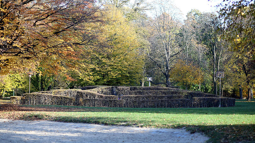 Der Luitpoldpark in Schwabing.