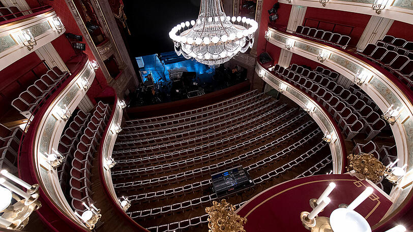 Der sanierte Theatersaal des Gärtnerplatztheaters.
