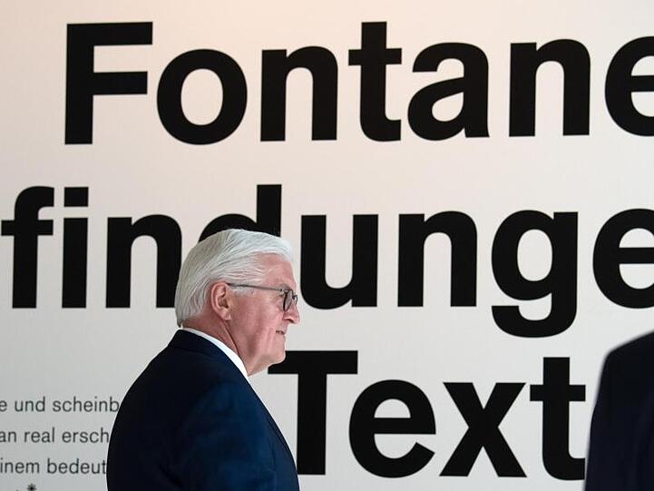 Bundespräsident Frank-Walter Steinmeier hat das Fontanejahr 2019 eröffnet.