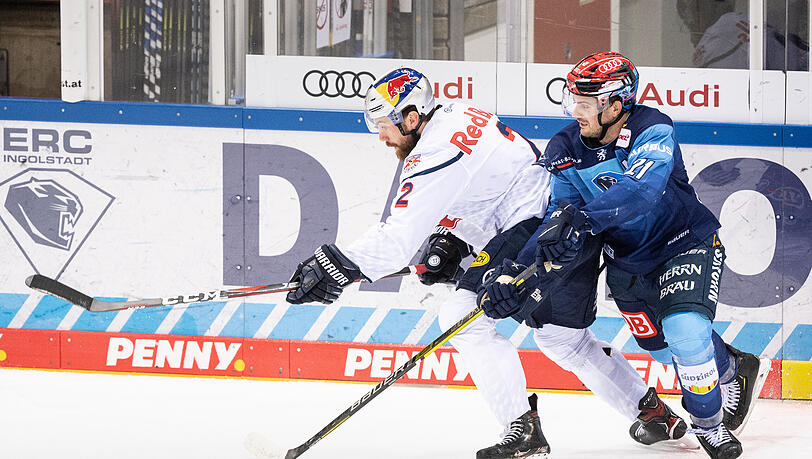 Der EHC muss länger auf Andrew MacWilliam (l.) verzichten. (Archivbild)