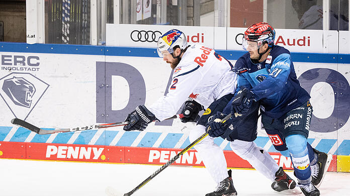 Der EHC muss länger auf Andrew MacWilliam (l.) verzichten. (Archivbild)