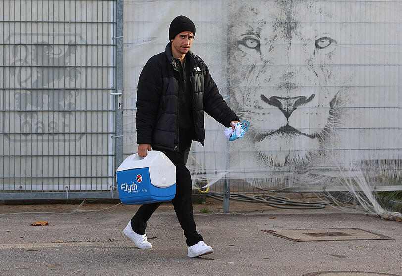 Kurz vor seiner Operation: Tunay Deniz. Kurz vor seiner Operation: Tunay Deniz.