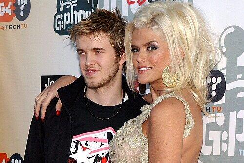 Anna Nicole Smith mit Sohn Daniel
