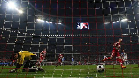 Verdammt lange her: Franck Ribéry trifft vor 5.159 Tagen zum Sieg im bis dato letzten Stadtderby zwischen dem FC Bayern und dem TSV 1860.