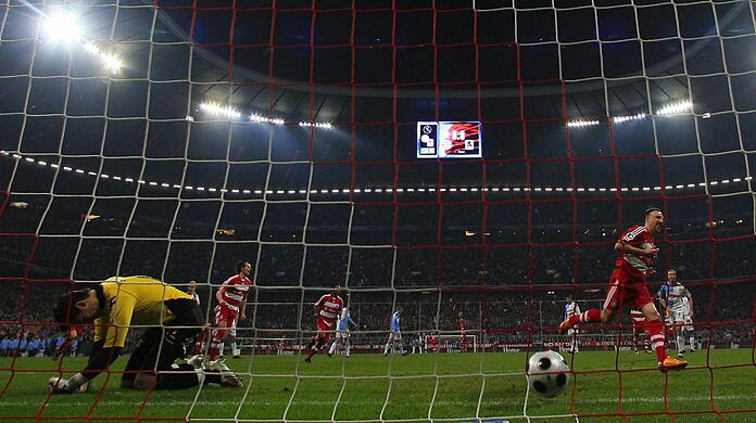 Verdammt lange her: Franck Ribéry trifft vor 5.159 Tagen zum Sieg im bis dato letzten Stadtderby zwischen dem FC Bayern und dem TSV 1860.